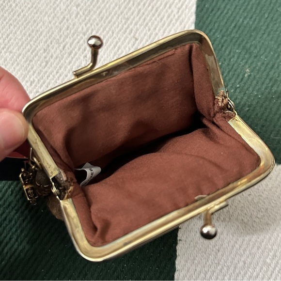 • Colony One Coin Purse | Brown Genuine Leather | NWT • - Picture 3 of 3